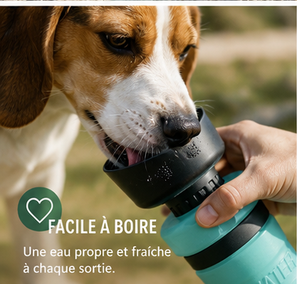 Pet Outdoor Foldable Bottle Dog Travel Water Bottle Dog Water Dispenser